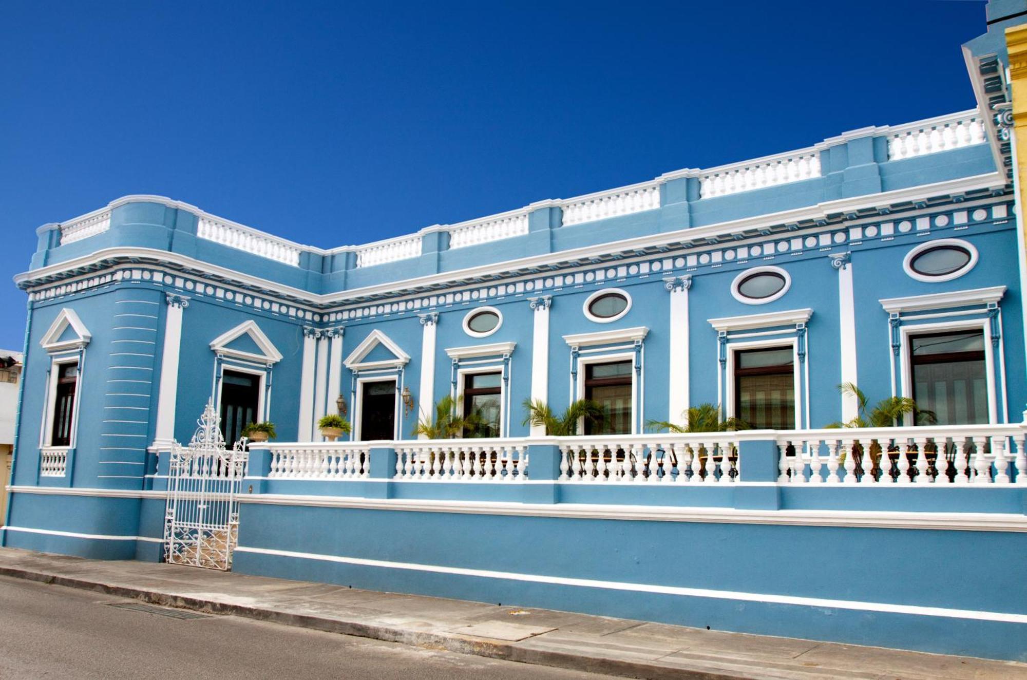 Casa Azul Monumento Historico Hotell Mérida Exteriör bild