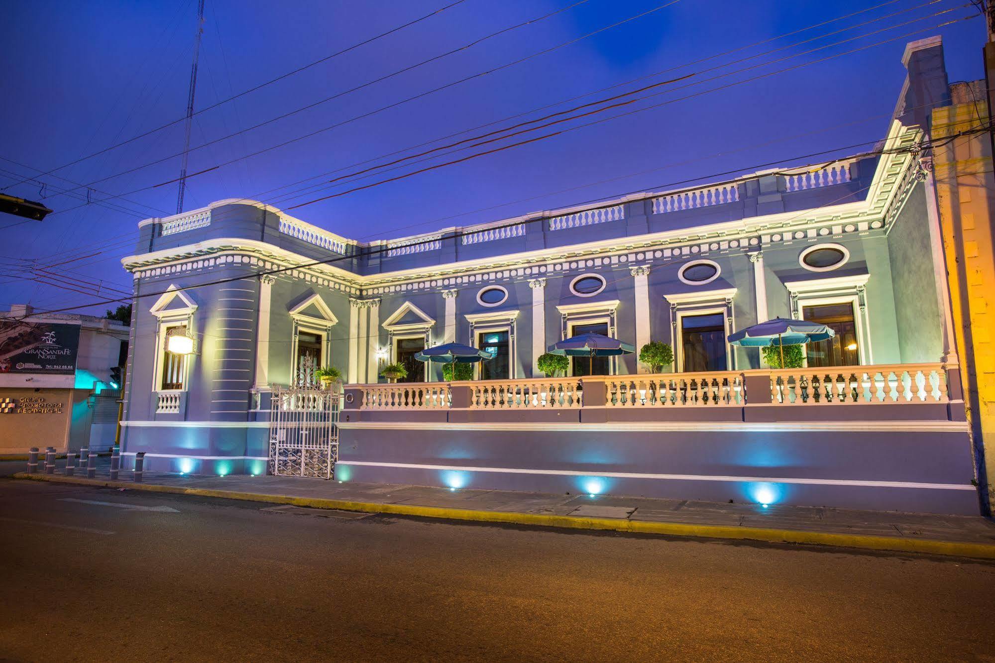 Casa Azul Monumento Historico Hotell Mérida Exteriör bild